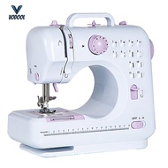 Versatile Portable Electric Sewing Machine with Locked Edges Small Electric Sewing Machines 2 Speed 