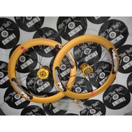 Wheelset PACKAGE RAZE PRO 20 451 FOLDING DISC GOLD WHEEL SET RELG