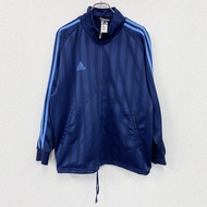 adidas運動外套/球衣，海軍藍，O碼，古著。