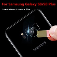 2ชิ้นเหมาะสำหรับกล้อง Samsung Galaxy S8/ S8 Plus ปกป้องหน้าจอสำหรับ S8 + ฟิล์มป้องกันกล้องหลังกระจกใส
