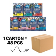 1 CARTON (48's) | SNAPPY TOM Pouch Cat Wet Food (85GM x 48) / Makanan Kucing