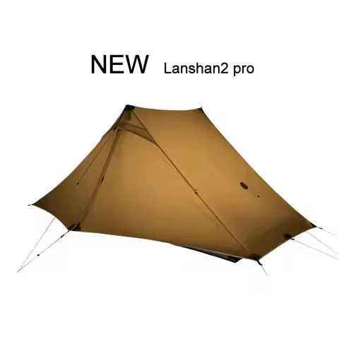 3F UL GEAR LanShan 2 pro Tent 2 Person Outdoor Ultralight Camping Tent 3 Season Professional 20D Nyl