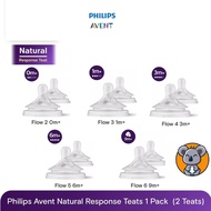 Avent Natural Teat & Response Teat Twin Pack