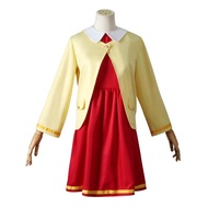 Anime Spy Family Cosplay Anya Forger Costume Cosplay Anya Forger Uniform Dress Halloween Party Outfi