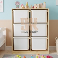 Minimalist Children's Toy Rack 6 Boxes and Above / Multipurpose/ Rack Trofast Toy Rack Multipurpose 