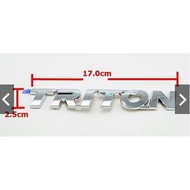 EMBLEM LOGO MITSUBISHI TRITON 4X4 4WD PICKUP