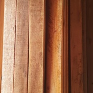 KAYU BALOK BORNEO JAMBI 5 x 10 CM KAYU BALOK 6 x 12 CM PANJANG 4 METER