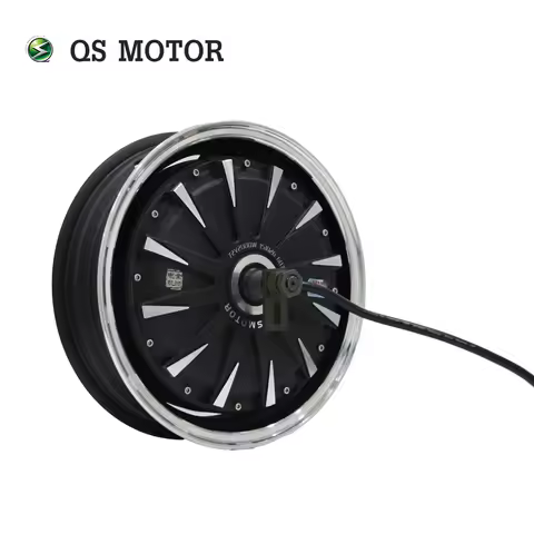 QS Motor New 13inch 260 5000W 260 V4 Brushless DC Electric Scooter Hub Motor