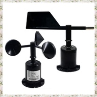 (UJCZ) 30M/S Polycarbon Wind Speed Direction Sensor Weather Station Outdoor 3 Cup Anemometers Sensor