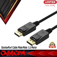 Unitek Cable DisplayPort male to Male 1.2 1.5 Meter DP Cable