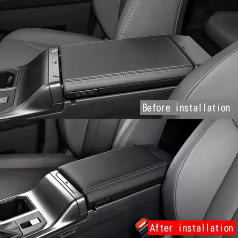 A86Q-Car Armrest Box Panel Cover For Toyota RAV4 2026 Car Interior Accessories