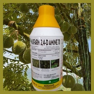 [ORIGINAL] 1L AMINE 70 NUFARM /Racun Rumpai 2,4-D/Keladi agas/Rumpai Herbicide/Setawar/Akar Ruas-rua