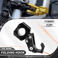 For Honda X-ADV XADV 750 Modified Heavy Duty Hook Bag Helmet Hanger Motorcycle Handlebar Mount Holder Bracket Hook Accessories