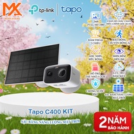 [Genuine Tapo] Tapo C400 Kit – Wireless Outdoor Security AI Camera | Rechargeable Battery + Solar Pa