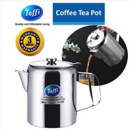 TOFFI S/Steel Coffee Tea Pot/48oz/70oz/100oz/Coffee Tea Pot/Tehkoh/Tehkoh Air/Tea Pot Kopi/Tehkoh Ko