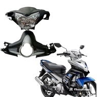 HITAM Jupiter Mx New 135 Black Clutch Front And Rear Shell
