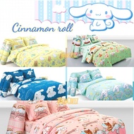 *Hot Deal* ผ้าปูที่นอน (ไม่รวมนวม) Cinnamon roll ลิขสิทธิ์แท้จาก Sanrio by Fountain ชุดผ้าปู ผ้าปู C