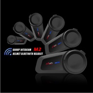 MAXTO M2 Helmet Bluetooth Intercom Motorcycle Helmet Interphone Headset Wireless Bluetooth Moto Head