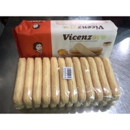 VICENZOVO ITALIAN LADYFINGER BISCUIT RETAIL 100GR X 1PACK U/ CAKE ETC.