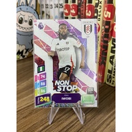 Panini Premier League Adrenalyn Plus 2025 Football Player Card Collection| Iwobi, Burgerss, Anderson