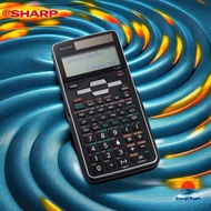 SHARP Pythagoras EL-520T-X/Scientific Calculator 585 Functions/Made in Japan