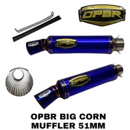 OPBR 51MM EXHAUST TABUNG BLUE