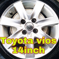 Toyota vios ncp43/ncp43 original sport rim 14 inch