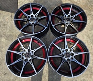 ล้อแม็กยาชิโยดะแท้ขอบ 15 4 รู 100/114 ใส่เก๋ง 4 รูได้ทุกรุ่นแม็กเปล่า 8900 บาทพร้อมยางเปอร์เซ็นต์สภา