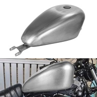 Motorcycle EFI 14.4 Liter Oil Gas Fuel Tank 3.3 Gallon Retro For Harley Sportster XL 883 1200 Forty 