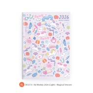 Lemon: Weekly Planner 2026 : A6 : Total 4 Designs