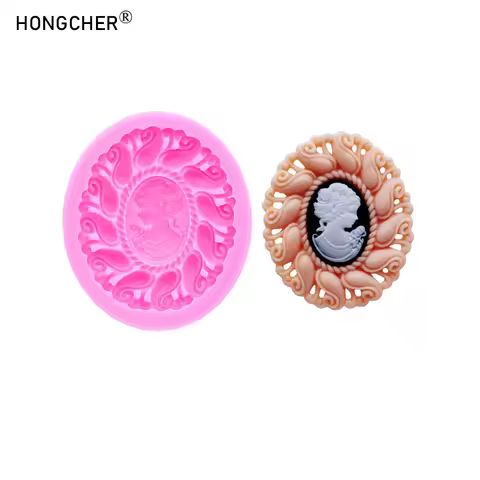 Mini DIY Medusa Jewelry Pendant Jewelry Accessories Silicone Mold Epoxy Resin Necklace Pendant Incen