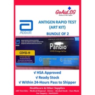 [Bundle of 2 Ready Stock] Abbott Panbio ART Antigen Self Test Covid 19 [Expiry 2022 Sep] 01 test kit per box