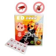 E8000 Heart Worm / Mange / Tick & Flea Control (Dog & Cat) 10 Tablets (1 Box)