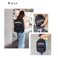 KANGOL 英國袋鼠 後背包 大容量 經典LOGO 大學包 雙肩包 63258741