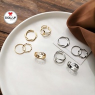 5 pcs hollow out ring set R018