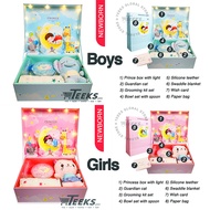 Newborn Set Gift Guardian Elephant Baby Gift Box Set Baby Shower Full Moon 1st Birthday Celebrations