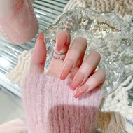 24 Pieces Fake Nail Stickers Wear Nail Patches Nail Patches Detachable Nail Patches