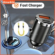 USB C Car Charger Adapter Fast Charging USB Charger