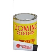 DOMINO 2000 POLYESTER BODY FILLER MASILYA 1LITER, 4LITERS, HARDENER 30G, 120G