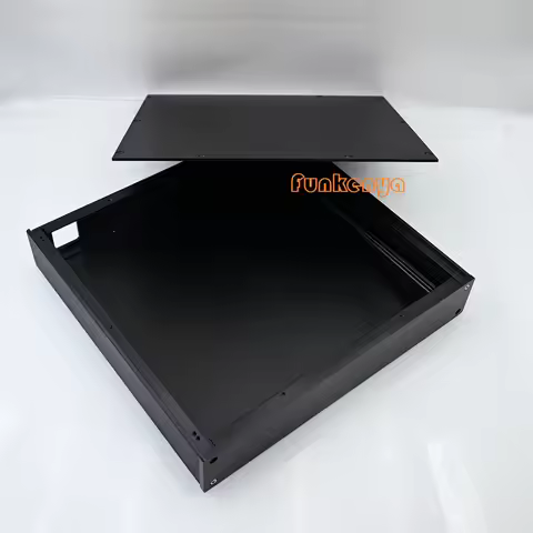 W320 H55 D246 DIY Aluminum Chassis Power Amplifier Preamp DAC Headphone Amp Case DAC Decoder Shell H