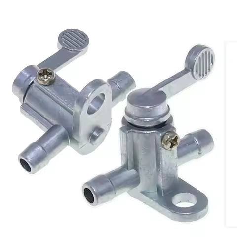 2pcs 8mm Inline Fuel Valve Tank Tap Filter Petcock Switch 5/16'' for PW50 PW80 PIT PRO Quad Dirt Bik