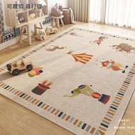 Children's Room Baby Play Crawling Mat / Upgraded Crystal Velvet Rug / Bedside Rug / Living Room Rug