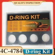 4C-4784 D Ring Kit For Caterpillar 4C4784 4C-4784 O ring Box Excavator Repair Kit Hydraulic Nitrile 
