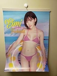 Wakuwaku Fukada Eimi 2021 Calendar, 8 Wall Hangings, CL-1735, Maximum Length 20.5 inches (52 cm), 12