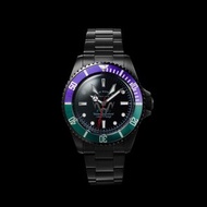 RADIO EVA 新世紀福音戰士 15週年紀念 限量版 手錶 EVA BLK SUB β (BLACK(EVA-01))