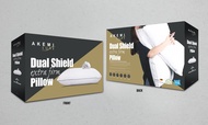 [สุดคุ้ม] Akemi หมอน หมอนหนุน  หมอนหนุนใยสังเคราะห์ Luxé Dual Shield Extra Firm