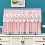 55 Inches TV Dust Cover 38inch 43inch 50inch 65 Inches Dustproof Cover Simple Lace TV Dust Cover Clo