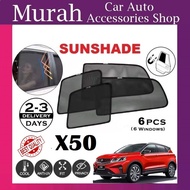 Proton X50 Magnetic Fit Sunshade (6pcs)