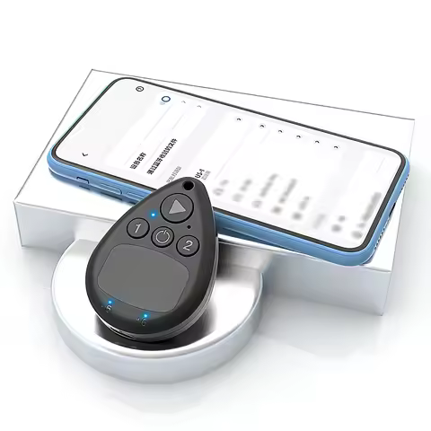 Wireless Auto Clicker with Battery Hands Free Silent & Adjustable Speed Finger Clicker Phone Automat