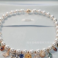 Summer Dopamine Necklace hefang Style Pearl hefang Jewelry Garden AGLU